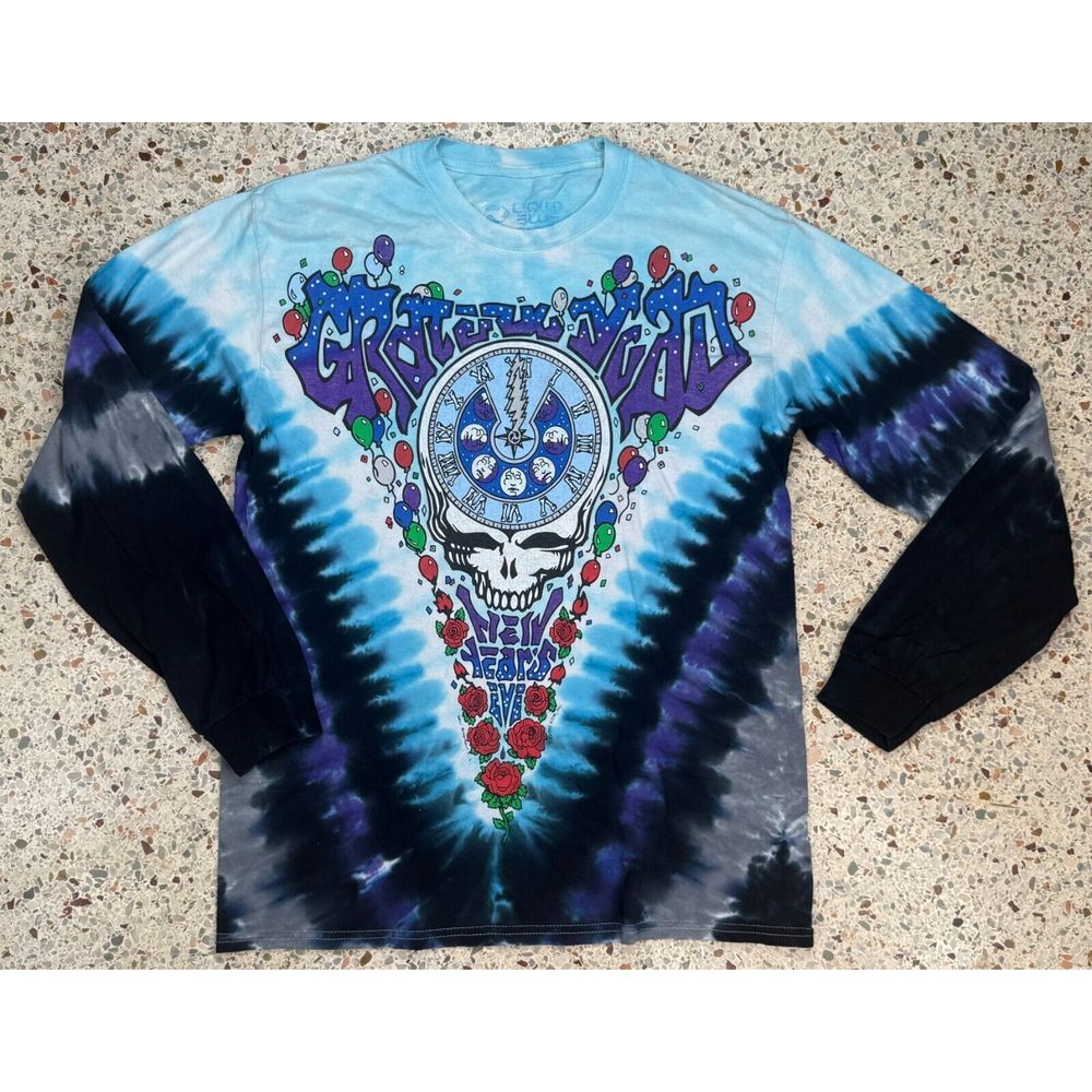 Liquid Blue Vintage 1993 Grateful‎ Dead Long Sleeve T-Shirt Size Medium